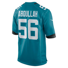 Jacksonville Jaguars Nike Yasir Abdullah  Team Game Jersey
