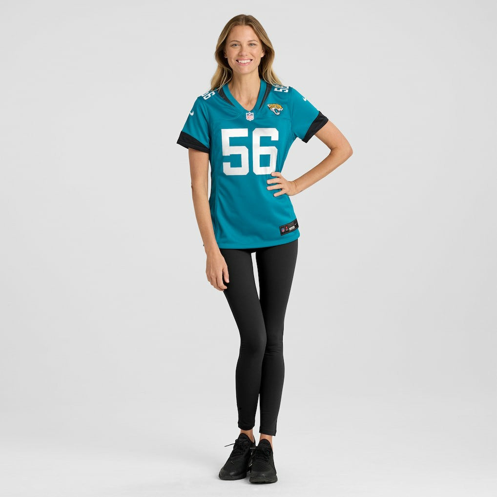 Jacksonville Jaguars Nike Yasir Abdullah  Women's Team Game Jersey