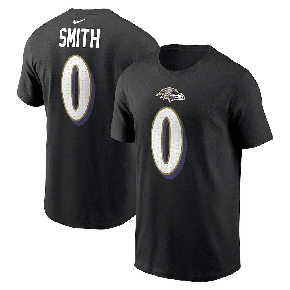 Baltimore Ravens Nike Roquan Smith  Player Name & Number T-Shirt