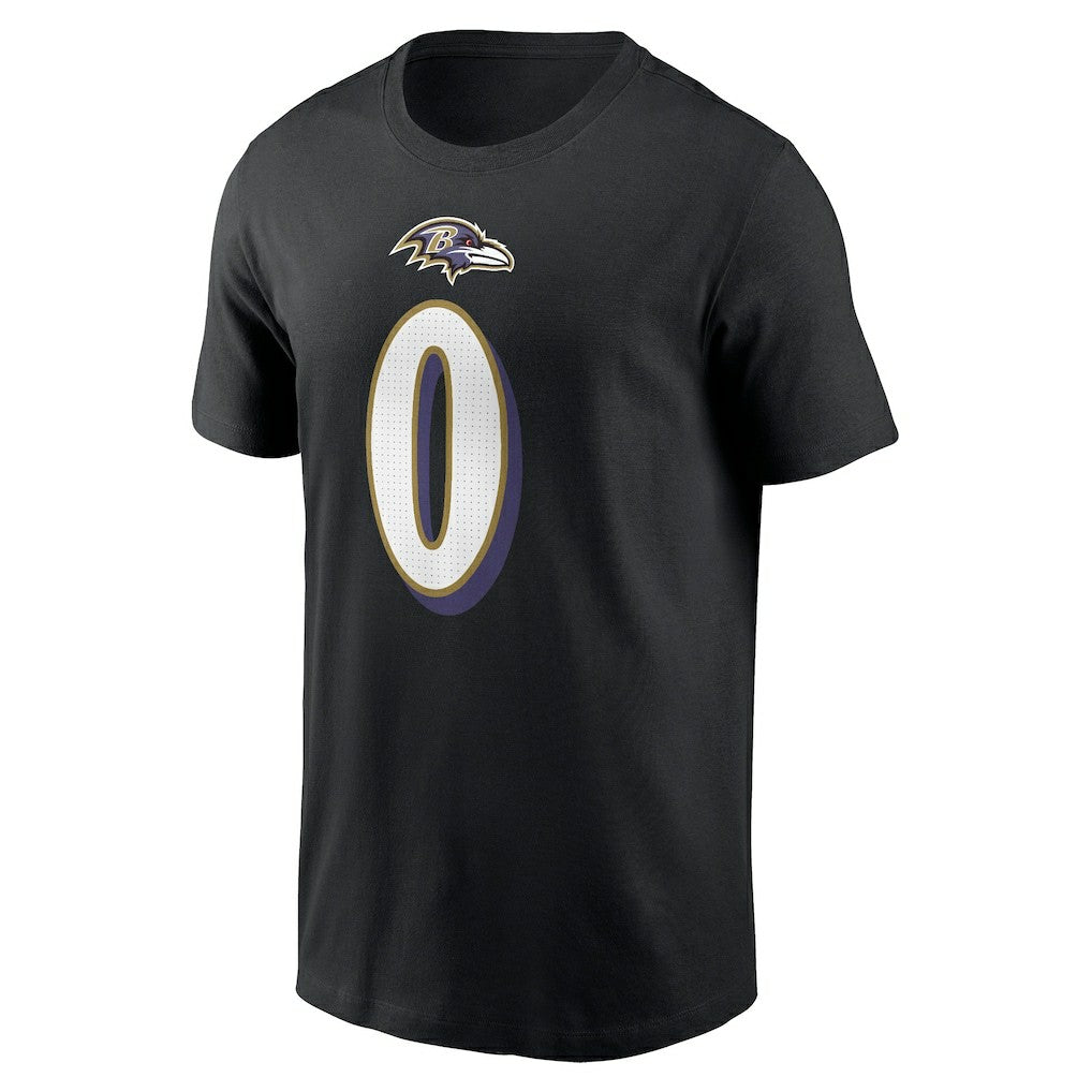 Baltimore Ravens Nike Roquan Smith  Player Name & Number T-Shirt