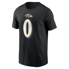 Baltimore Ravens Nike Roquan Smith  Player Name & Number T-Shirt