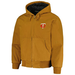 Minnesota Twins Dunbrooke Dakota Work Full-Zip Hoodie Jacket | MLB New