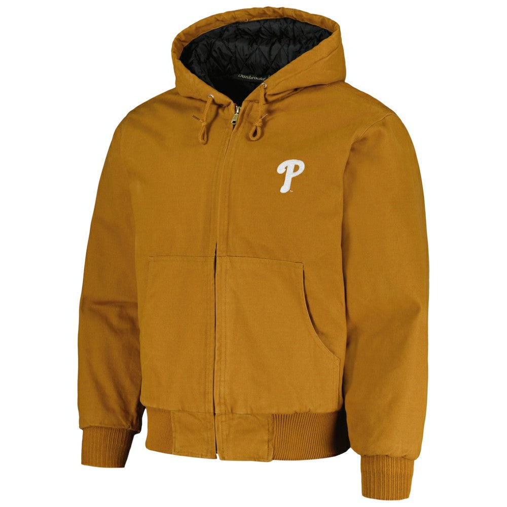 Philadelphia Phillies Dunbrooke Dakota Work Full-Zip Hoodie Jacket | MLB Outlet