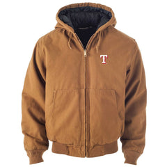 Texas Rangers Dunbrooke Dakota Work Full-Zip Hoodie Jacket | MLB Discount