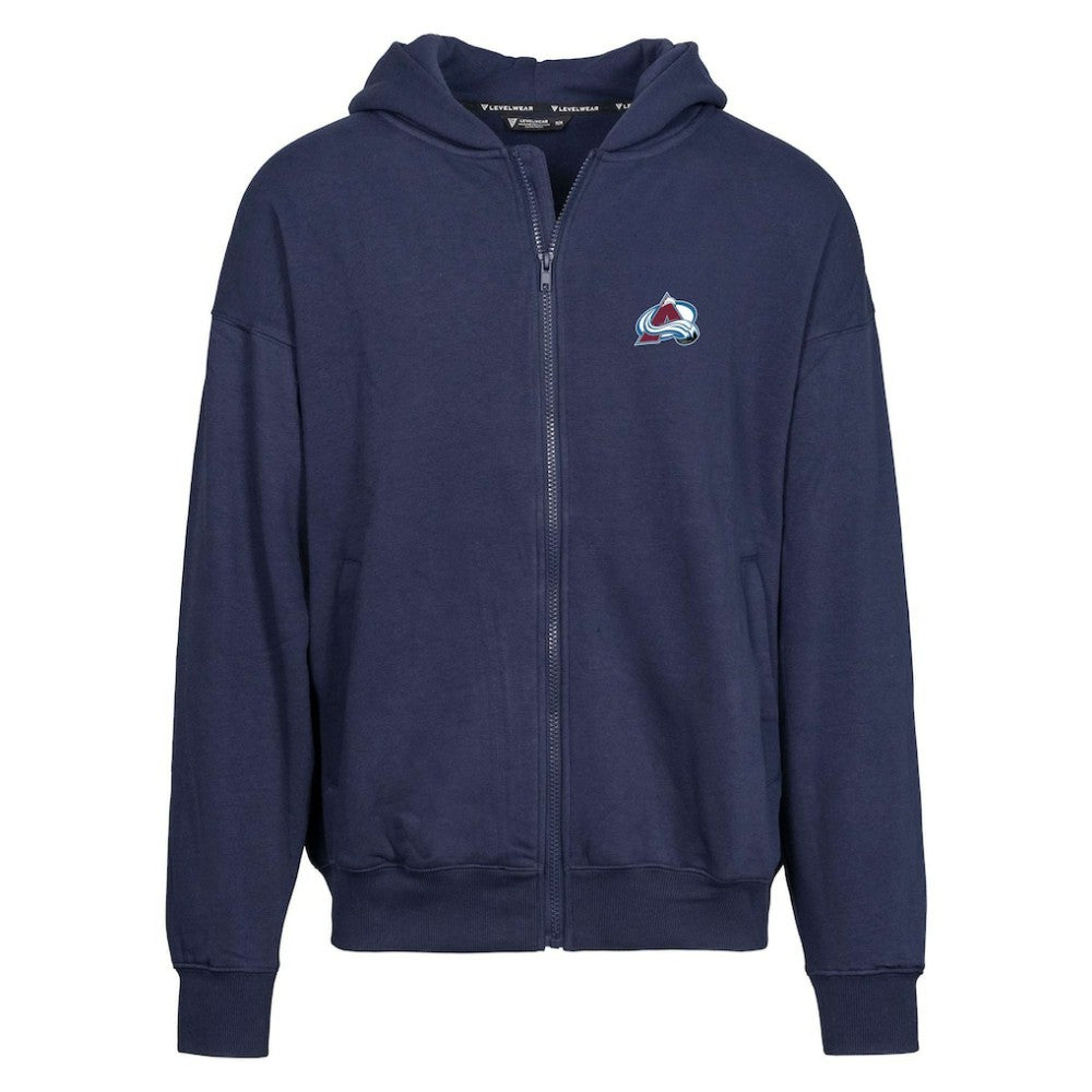 Colorado Avalanche Levelwear Uphill Insignia Full-Zip Hoodie Discount