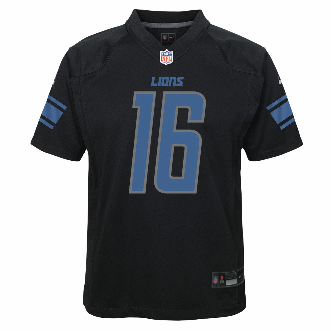 Detroit Lions Nike Jared Goff  Youth Game Jersey
