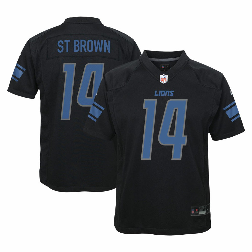 Detroit Lions Nike Amon-Ra St. Brown  Youth Game Jersey