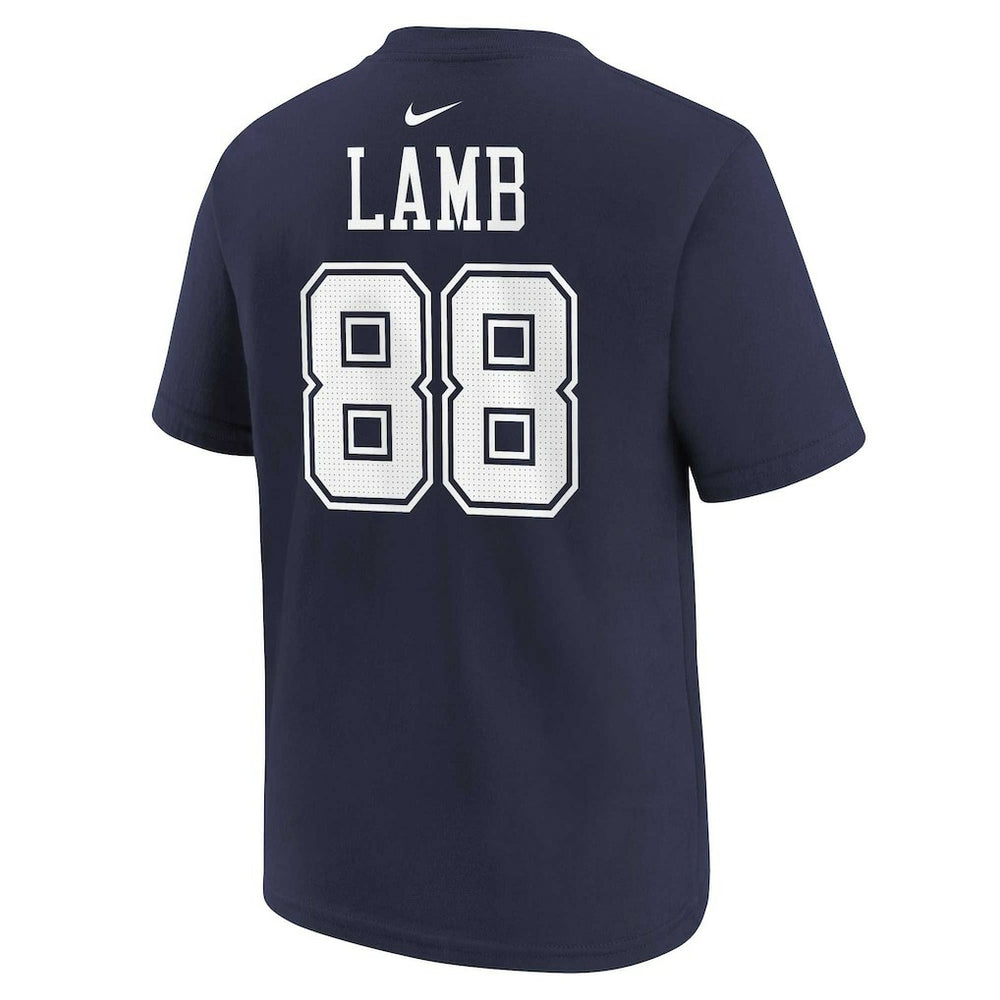 Dallas Cowboys Nike CeeDee Lamb  Preschool Player Name & Number T-Shirt