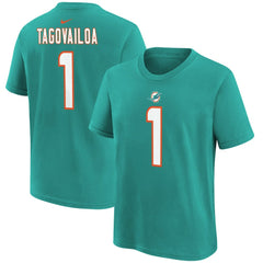Miami Dolphins Nike Tua Tagovailoa  Preschool Player Name & Number T-Shirt