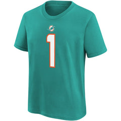 Miami Dolphins Nike Tua Tagovailoa  Preschool Player Name & Number T-Shirt