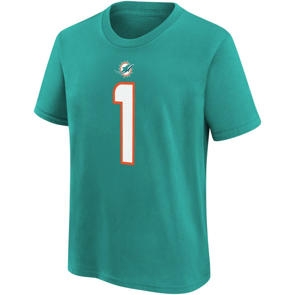 Miami Dolphins Nike Tua Tagovailoa  Youth Player Name & Number T-Shirt