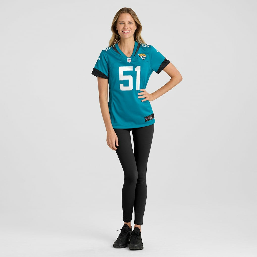 Jacksonville Jaguars Nike Ventrell Miller  Women's Game Jersey