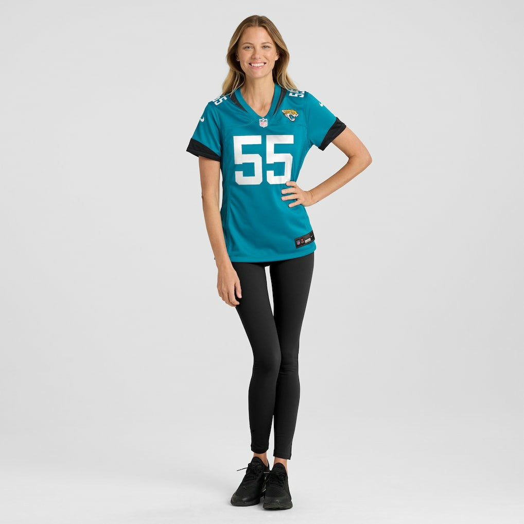 Jacksonville Jaguars Nike Dequan Jackson  Women's Game Jersey