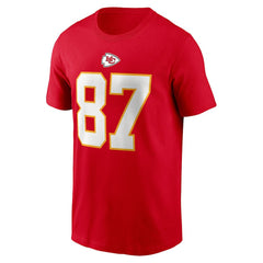 Kansas City Chiefs Nike Travis Kelce  Player Name & Number T-Shirt