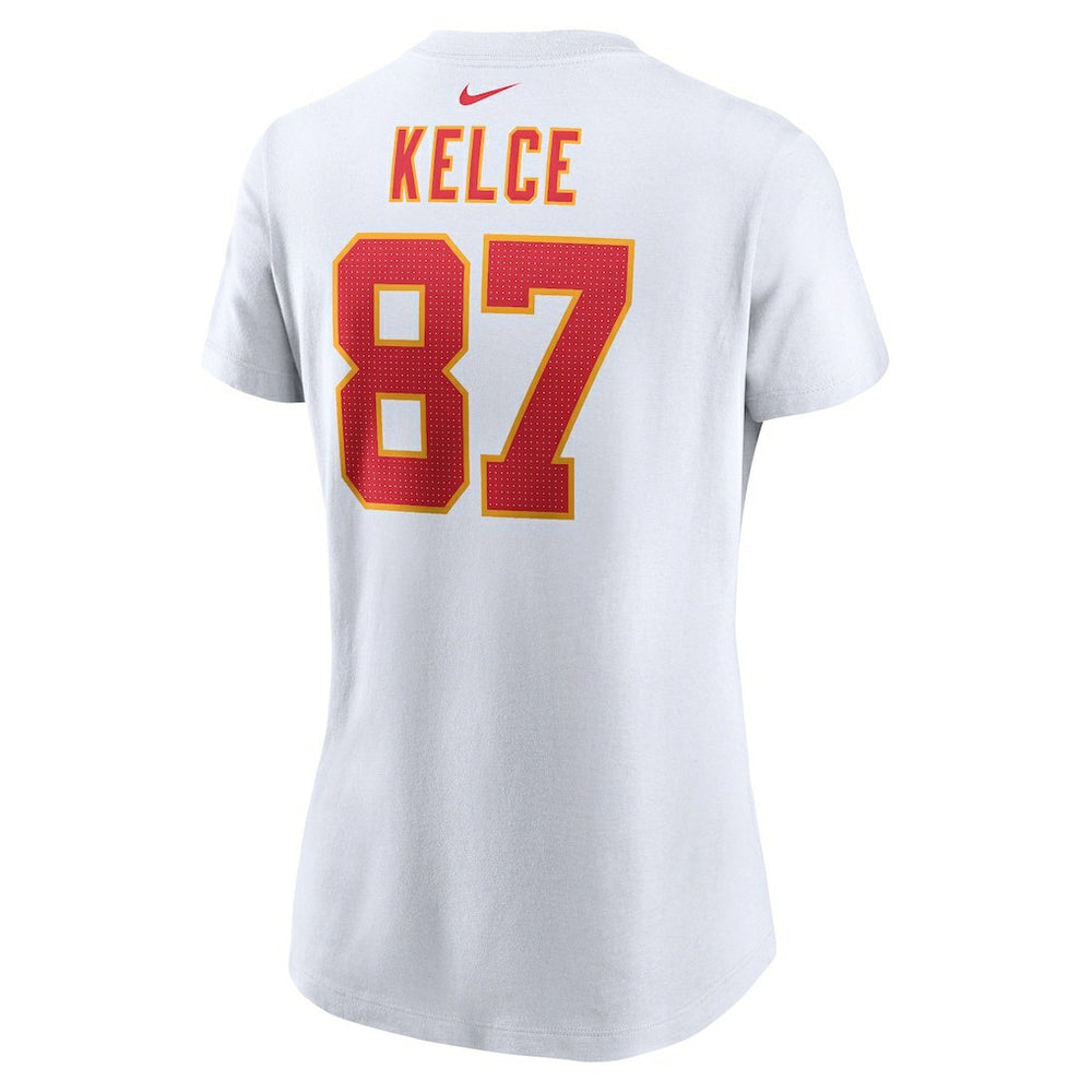 Kansas City Chiefs Nike Travis Kelce  Women's Player Name & Number T-Shirt