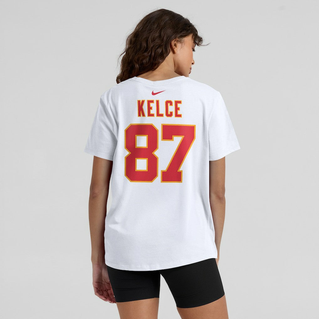 Kansas City Chiefs Nike Travis Kelce  Women's Player Name & Number T-Shirt