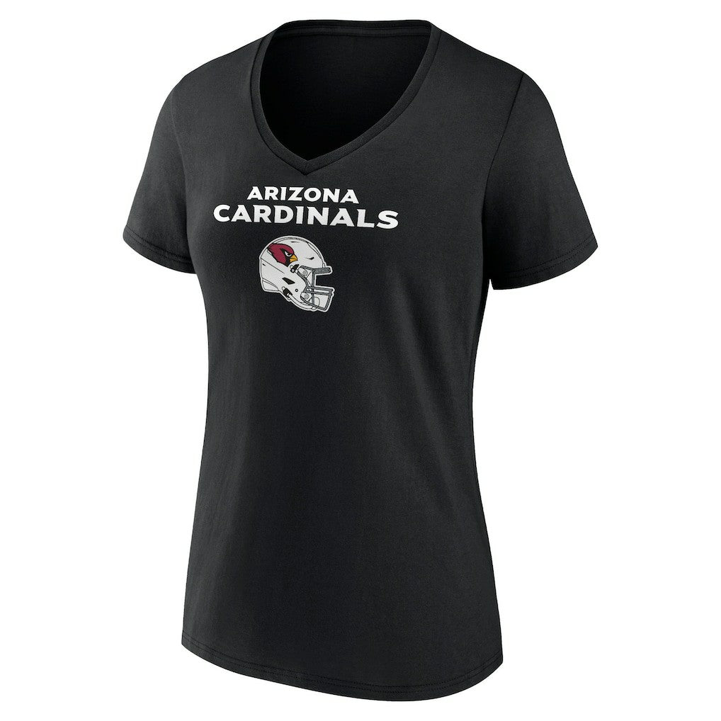 Arizona Cardinals  Budda Baker  Women's Team Wordmark Player Name & Number V-Neck T-Shirt
