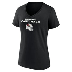 Arizona Cardinals  Budda Baker  Women's Team Wordmark Player Name & Number V-Neck T-Shirt