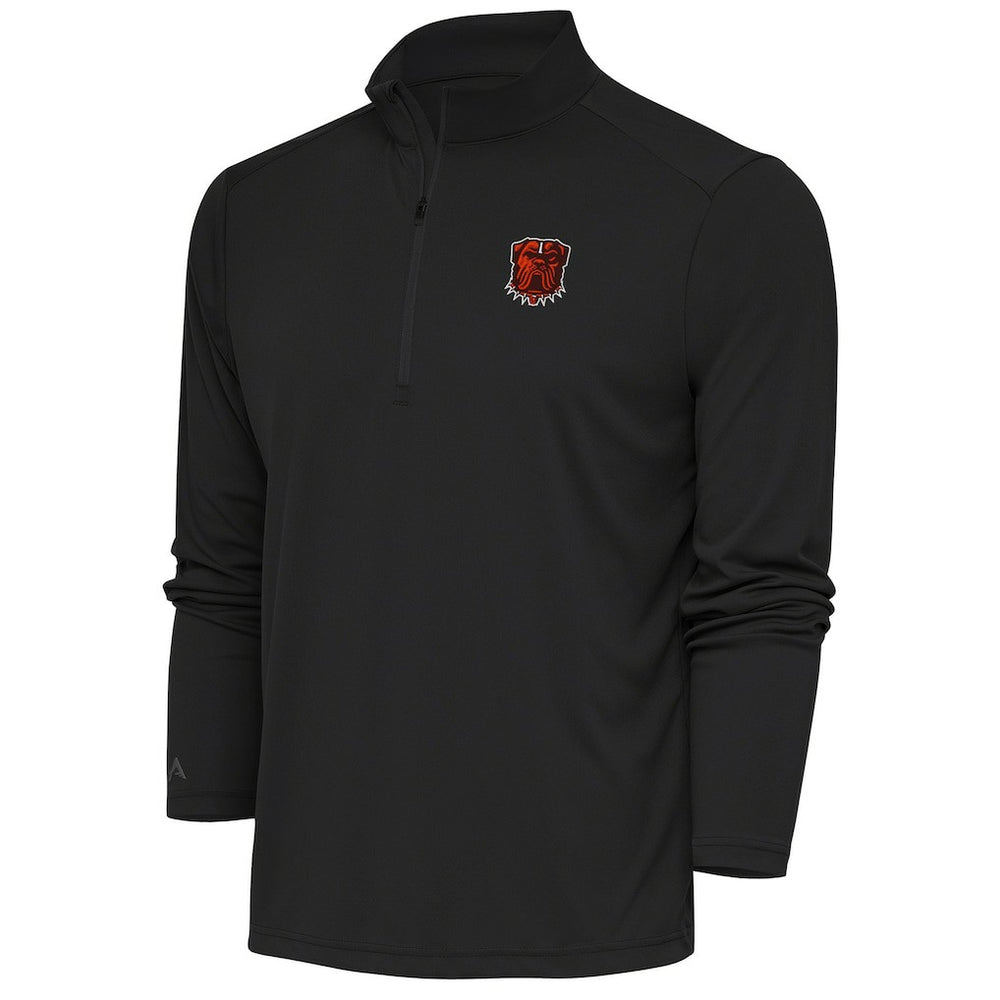 Cleveland Browns  Antigua Tribute Quarter-Zip Pullover Top