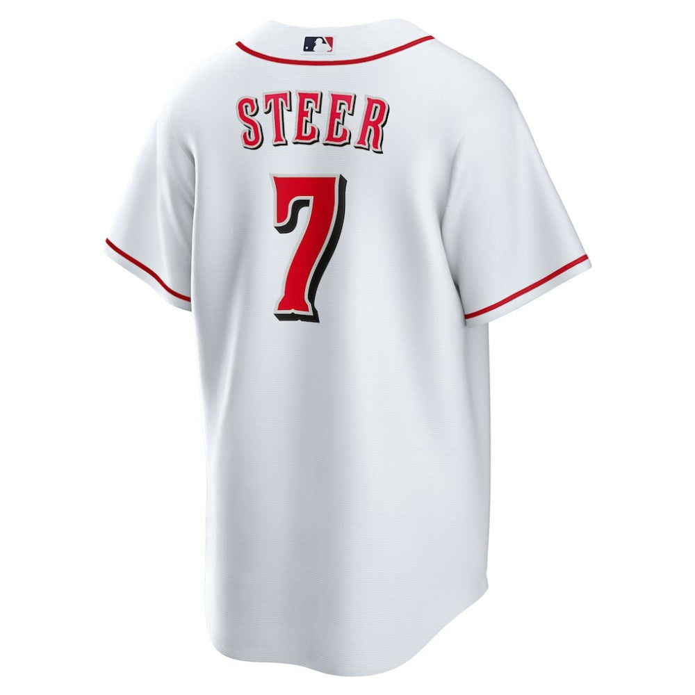 Spencer Steer Cincinnati Reds Nike Home Replica Jersey | MLB For sale