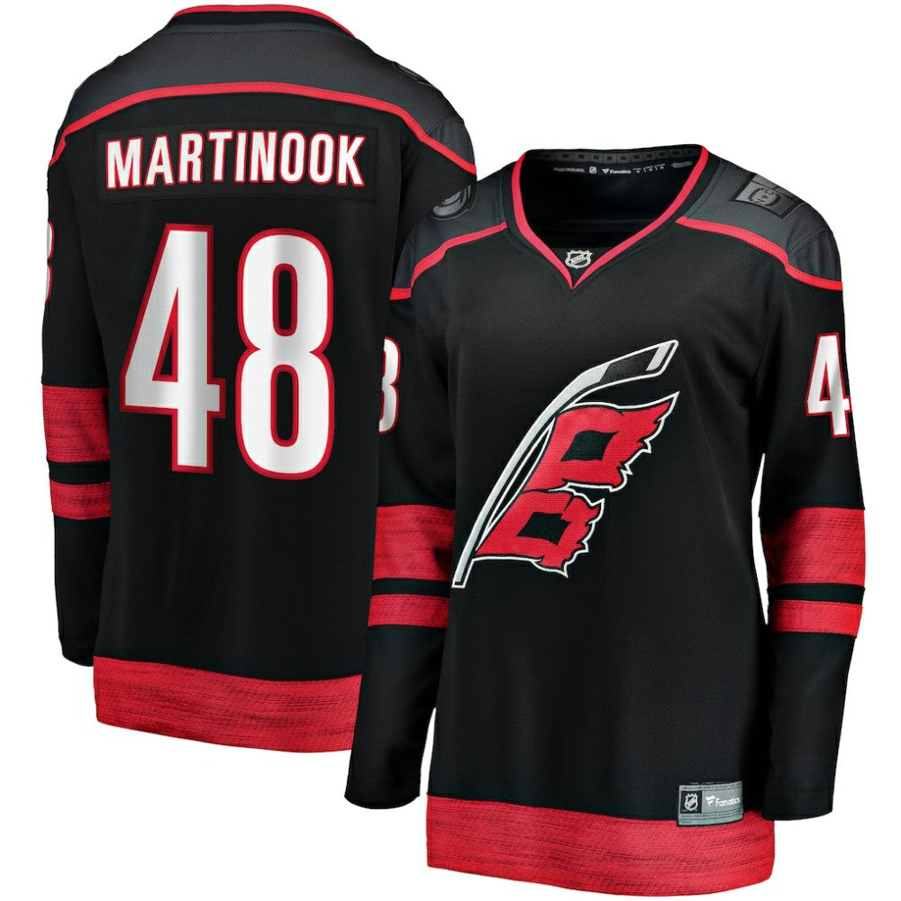 Jordan Martinook Carolina Hurricanes Fanatics Women's Home Breakaway Player Jersey Online