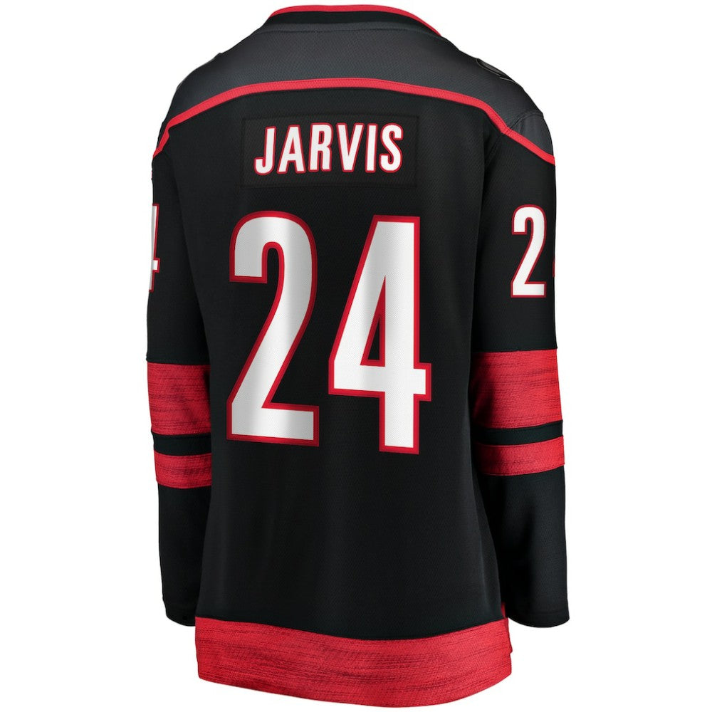 Seth Jarvis Carolina Hurricanes Fanatics Women's Home Breakaway Player Jersey Outlet