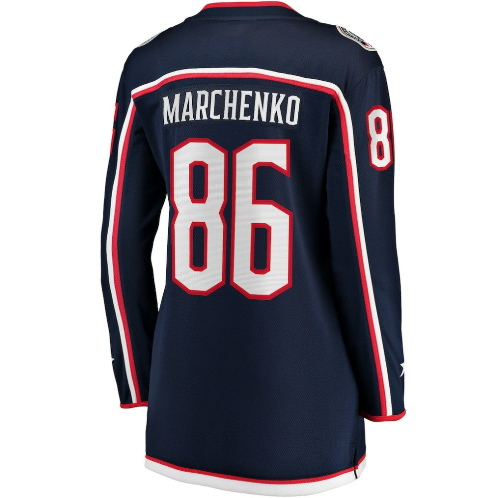 Kirill Marchenko Columbus Blue Jackets Fanatics Women's Home Breakaway Player Jersey Discount