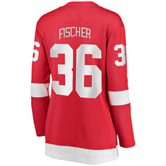 Christian Fischer Detroit Red Wings Fanatics Women's Home Breakaway Player Jersey Online
