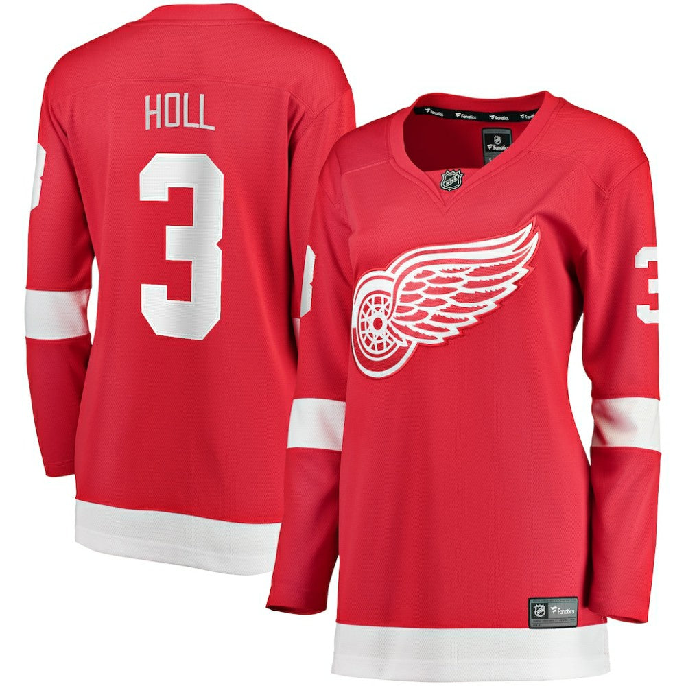 Justin Holl Detroit Red Wings Fanatics Women's Home Breakaway Player Jersey Sale
