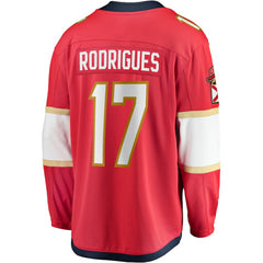 Evan Rodrigues Florida Panthers Fanatics Home Breakaway Jersey Outlet