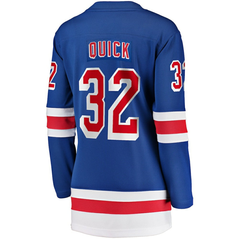 Jonathan Quick New York Rangers Fanatics Women's Home Breakaway Player Jersey Outlet