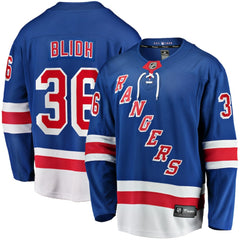 Anton Blidh New York Rangers Fanatics Home Breakaway Jersey Discount