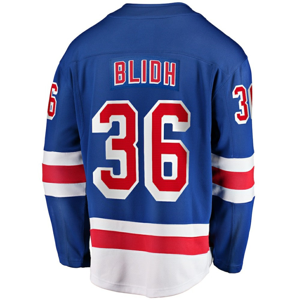 Anton Blidh New York Rangers Fanatics Home Breakaway Jersey Discount