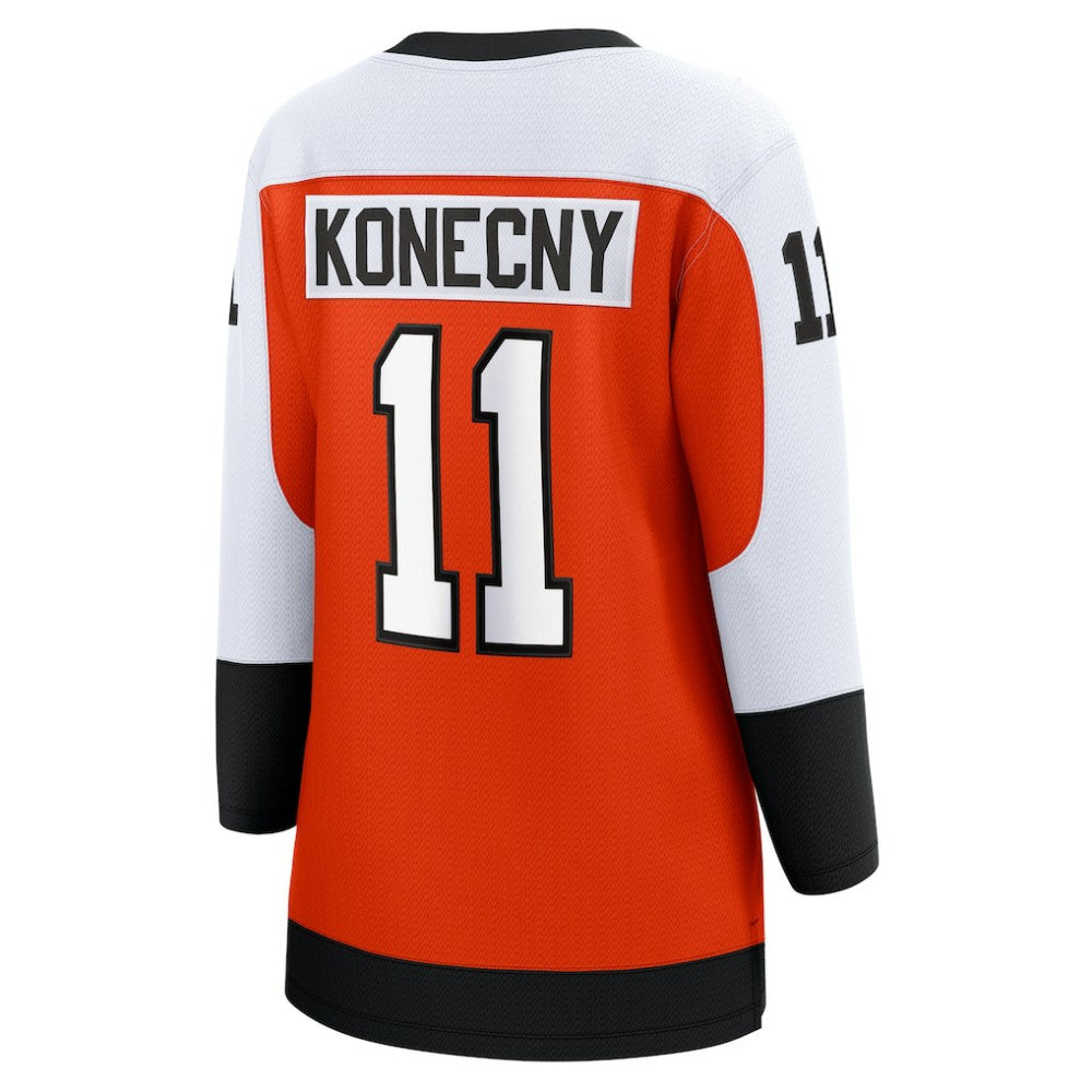 Travis Konecny Philadelphia Flyers Fanatics Women's Home Breakaway Player Jersey On Sale