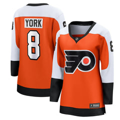Cam York Philadelphia Flyers Fanatics Women's Home Breakaway Player Jersey Outlet