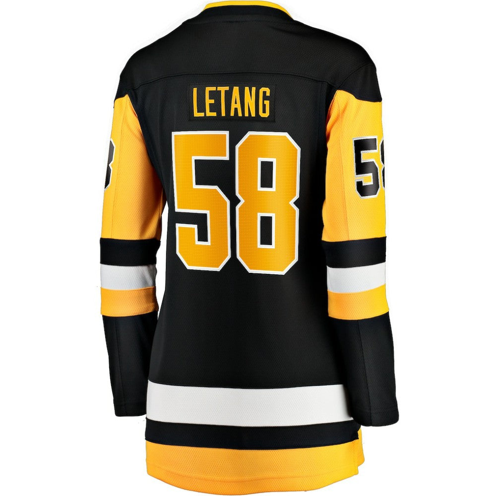 Kris Letang Pittsburgh Penguins Fanatics Women's Home Breakaway Player Jersey Sale