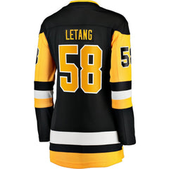 Kris Letang Pittsburgh Penguins Fanatics Women's Home Breakaway Player Jersey Sale