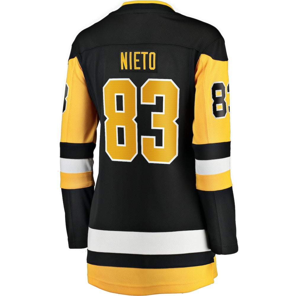 Matt Nieto Pittsburgh Penguins Fanatics Women's Home Breakaway Player Jersey Sale