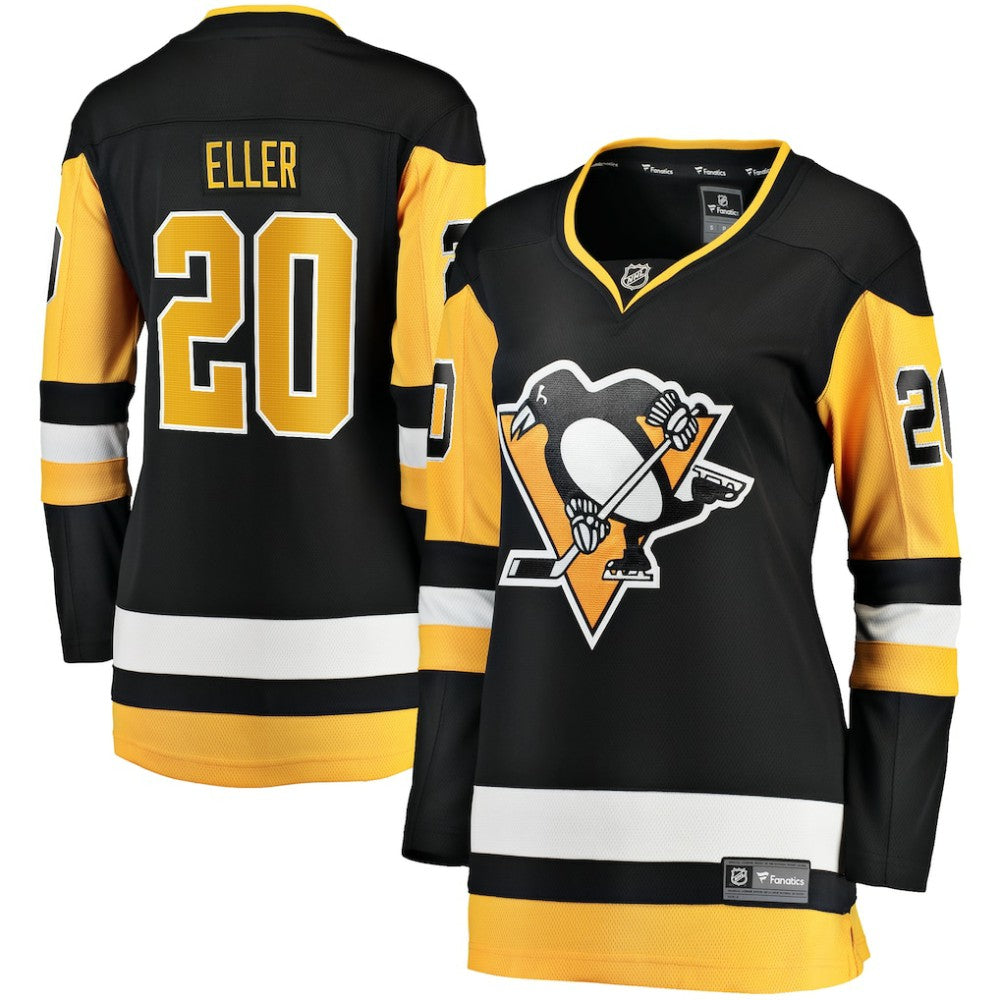 Lars Eller Pittsburgh Penguins Fanatics Women's Home Breakaway Player Jersey On Sale
