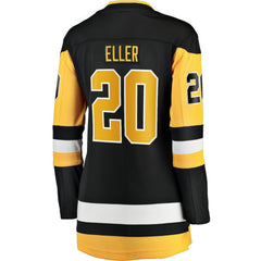 Lars Eller Pittsburgh Penguins Fanatics Women's Home Breakaway Player Jersey On Sale