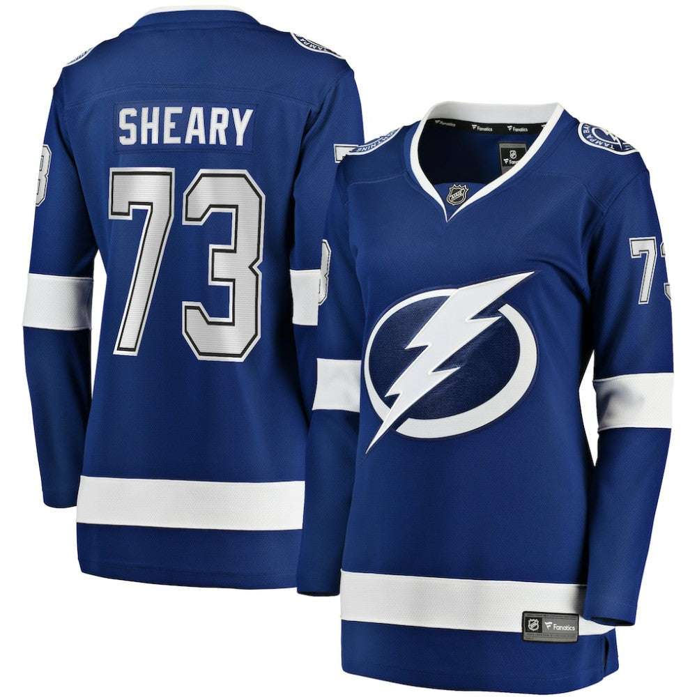 Conor Sheary Tampa Bay Lightning Fanatics Women's Home Breakaway Player Jersey On Sale