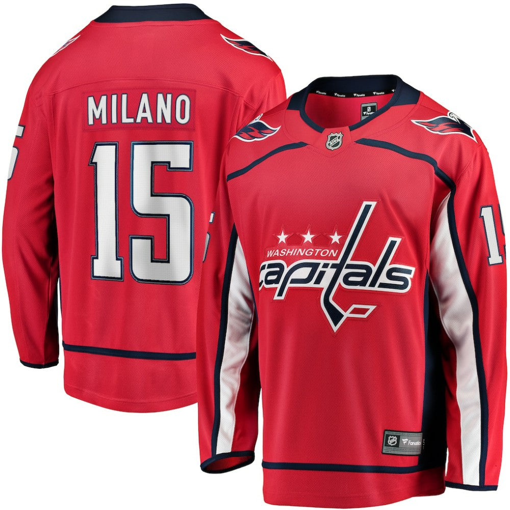 Sonny Milano Washington Capitals Fanatics Home Breakaway Jersey On Sale