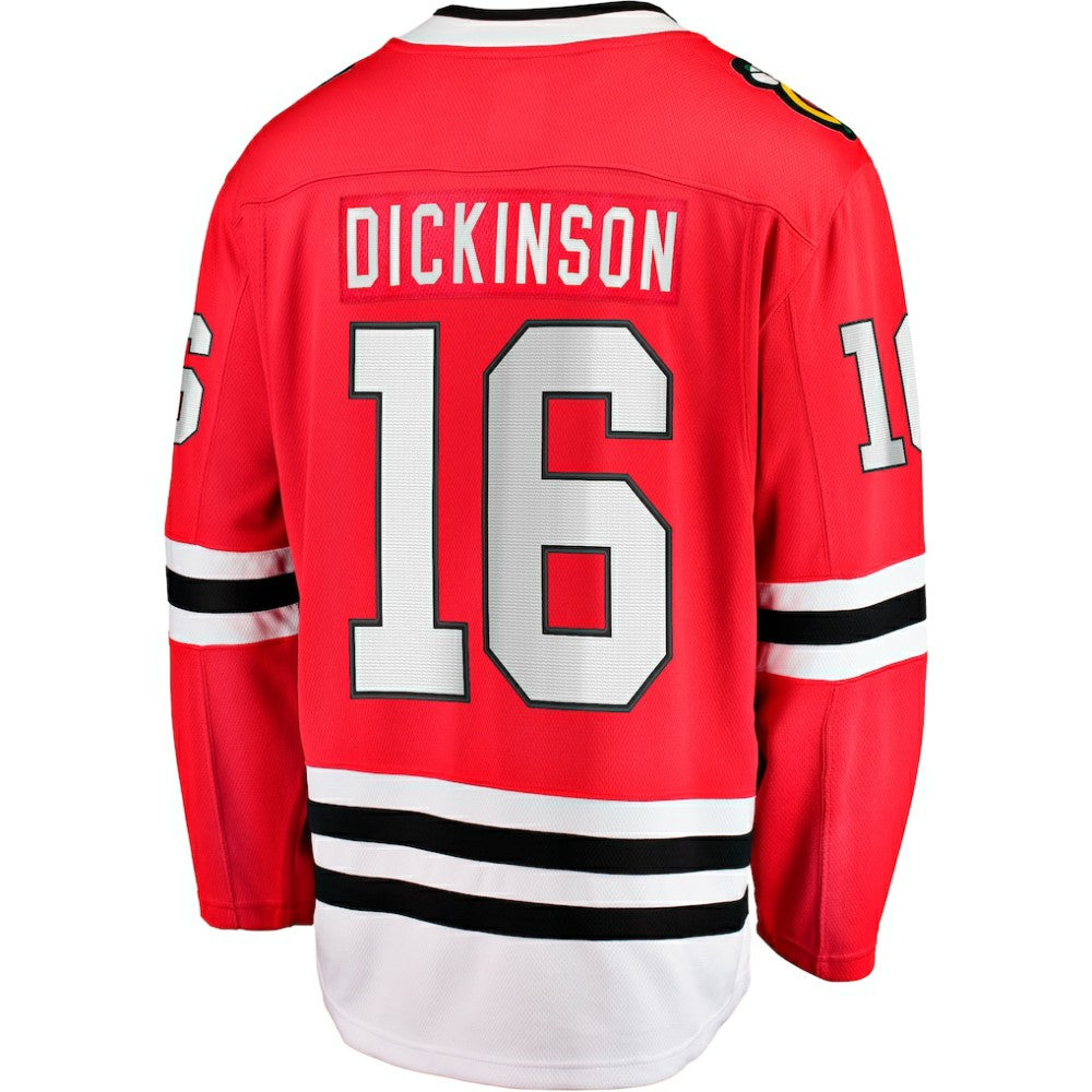 Jason Dickinson Chicago Blackhawks Fanatics Home Breakaway Jersey On Sale