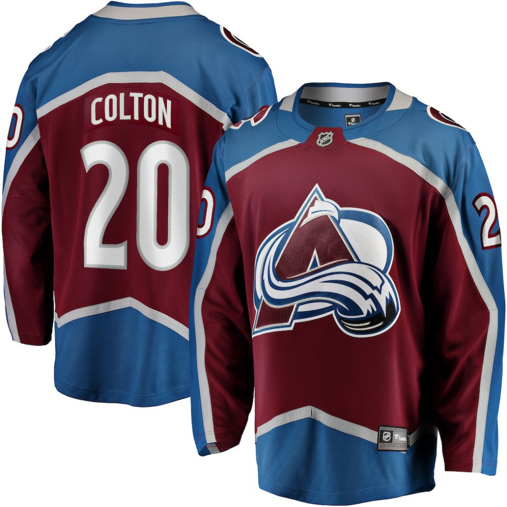 Ross Colton Colorado Avalanche Fanatics Home Breakaway Jersey Discount