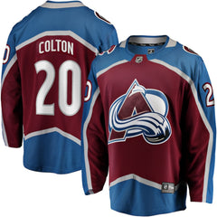 Ross Colton Colorado Avalanche Fanatics Home Breakaway Jersey Discount