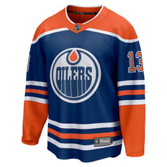 Mattias Janmark Edmonton Oilers Fanatics Home Breakaway Jersey For Sale