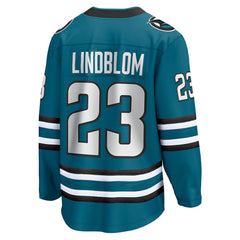 Oskar Lindblom San Jose Sharks Fanatics Home Breakaway Jersey Sale