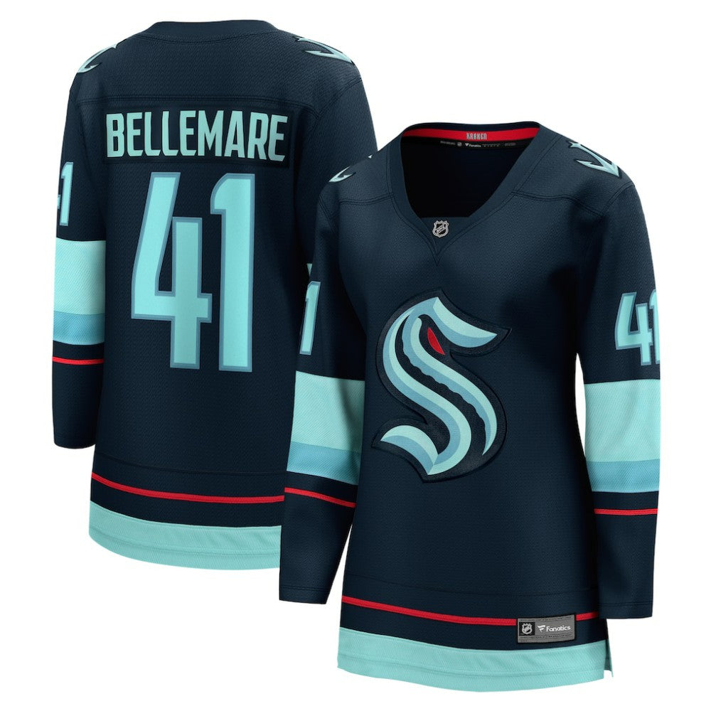 Pierre-Edouard Bellemare Seattle Kraken Fanatics Women's Home Breakaway Player Jersey On Sale