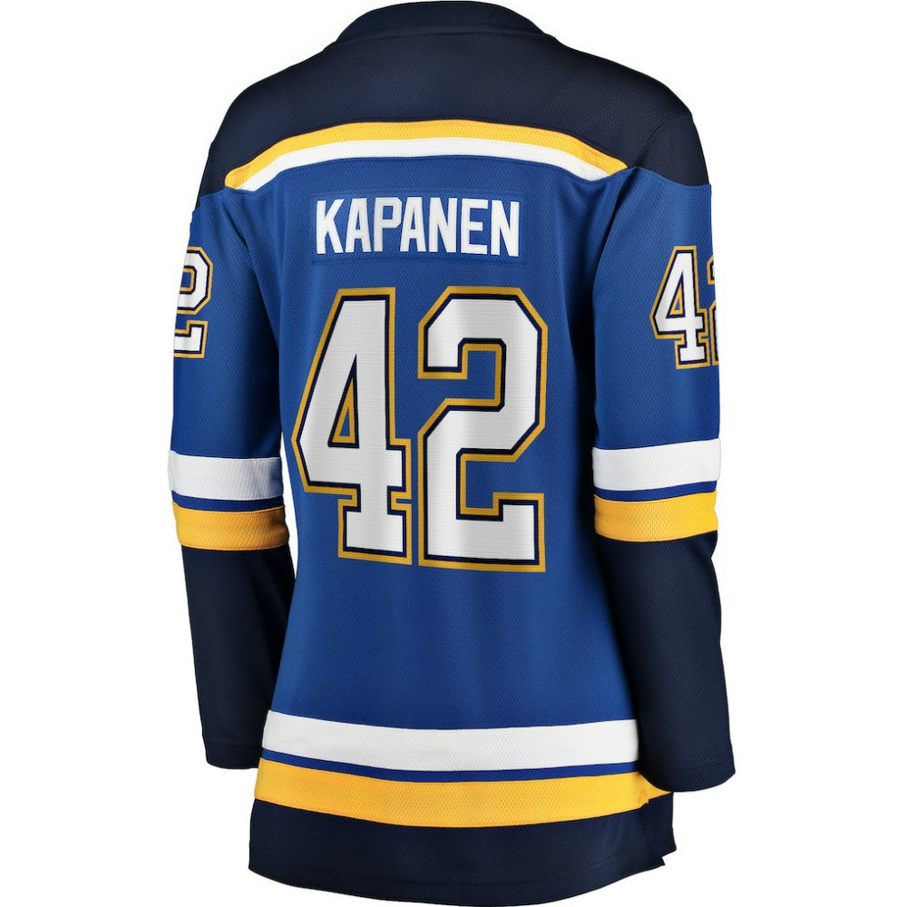 Kasperi Kapanen St. Louis Blues Fanatics Women's Home Breakaway Player Jersey Online
