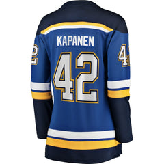 Kasperi Kapanen St. Louis Blues Fanatics Women's Home Breakaway Player Jersey Online